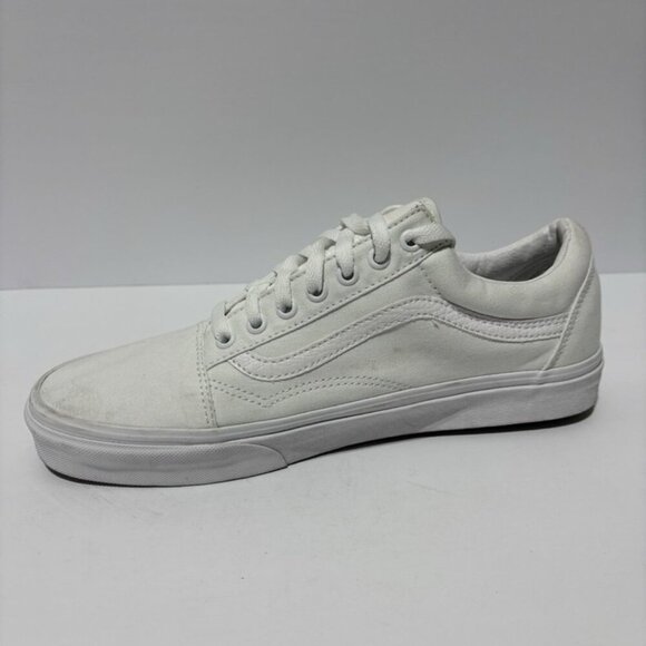 Vans Men’s Old Skool Sneakers White, Size 10 M main image 4